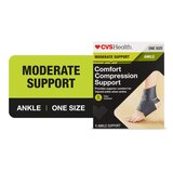 CVS Health Ankle Comfort Compression Support, thumbnail image 1 of 10