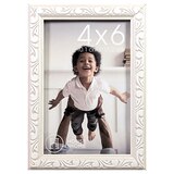 House to Home White Ornate Picture Frame, 4x6, thumbnail image 1 of 4