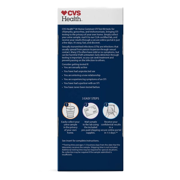 CVS Health Common STI Test Kit, 1 CT