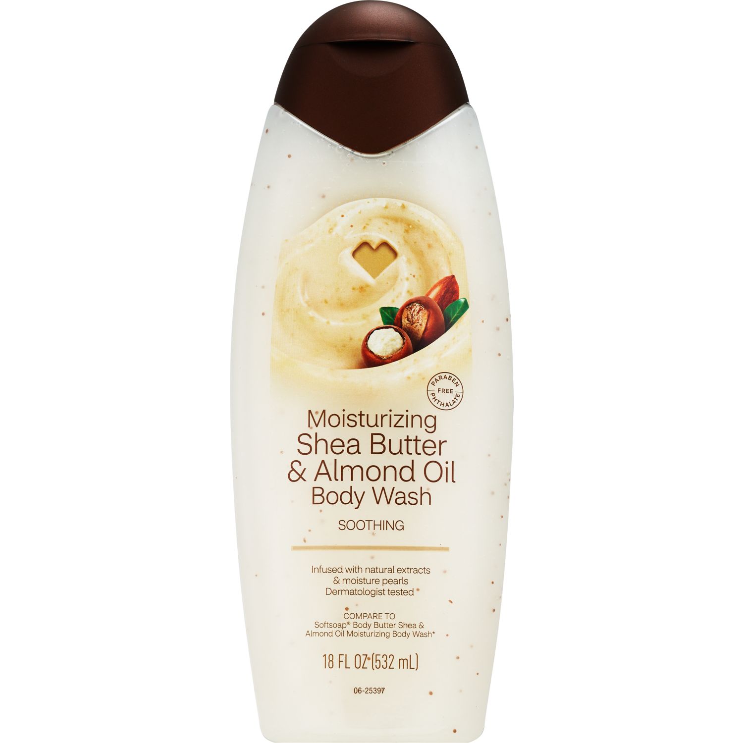 CVS Beauty Moisturizing Shea Butter & Almond Oil Body Wash, 18 OZ