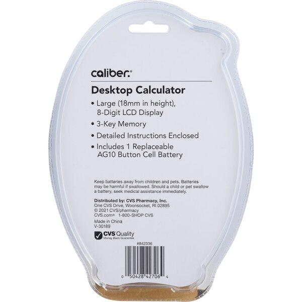 Caliber Tilt Top Calculator