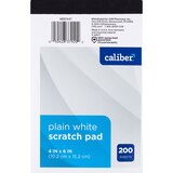 Caliber Chunky Scratch Pad, White Paper, thumbnail image 1 of 1