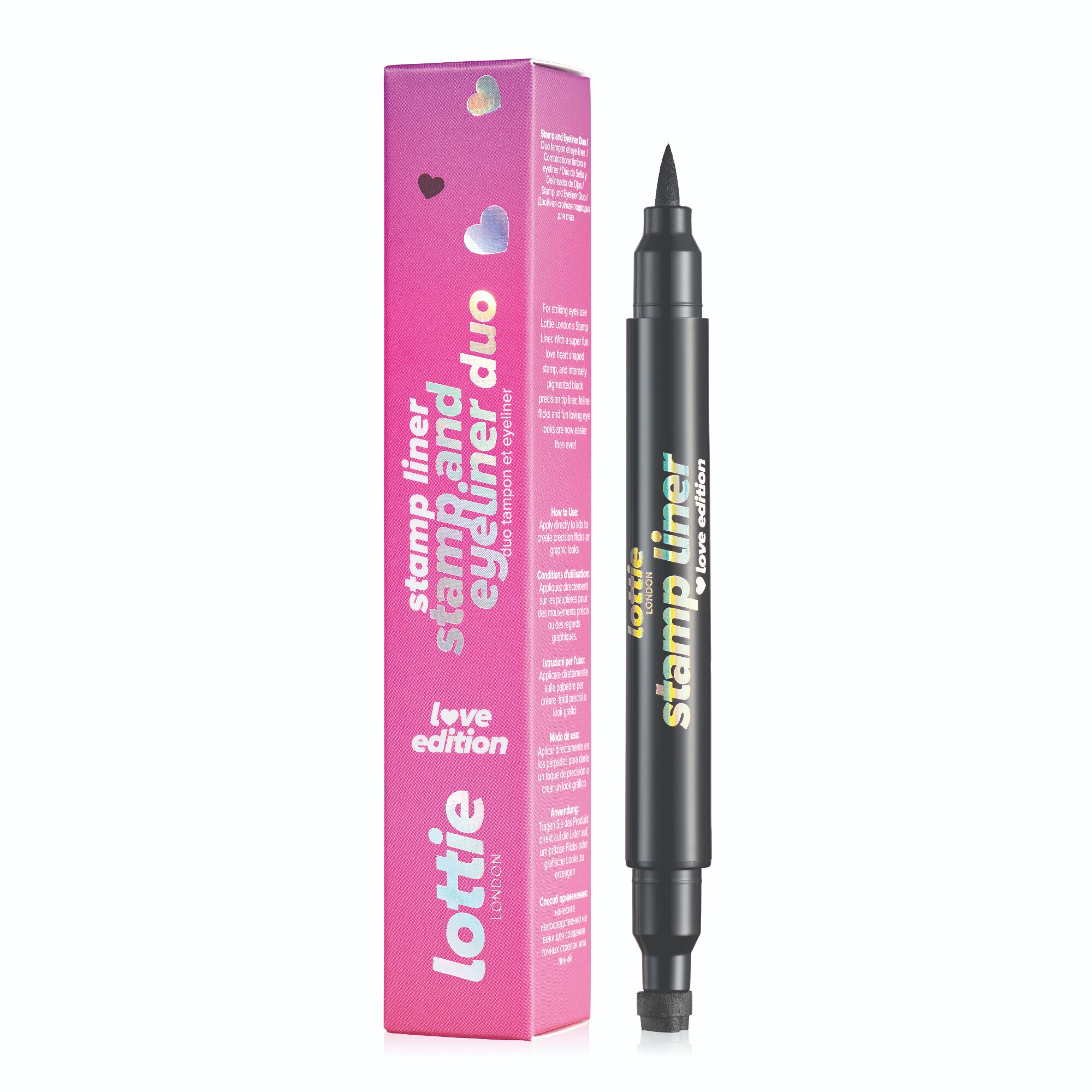 Lottie London Stamp Liner, Love Edition