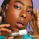 Lottie London Plumped AF Sheer Plumping Lip Gloss, Crystal Clear, thumbnail image 3 of 3