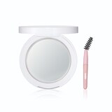 Lottie London Mega Brow Wax & Brush Set, Clear, thumbnail image 1 of 3