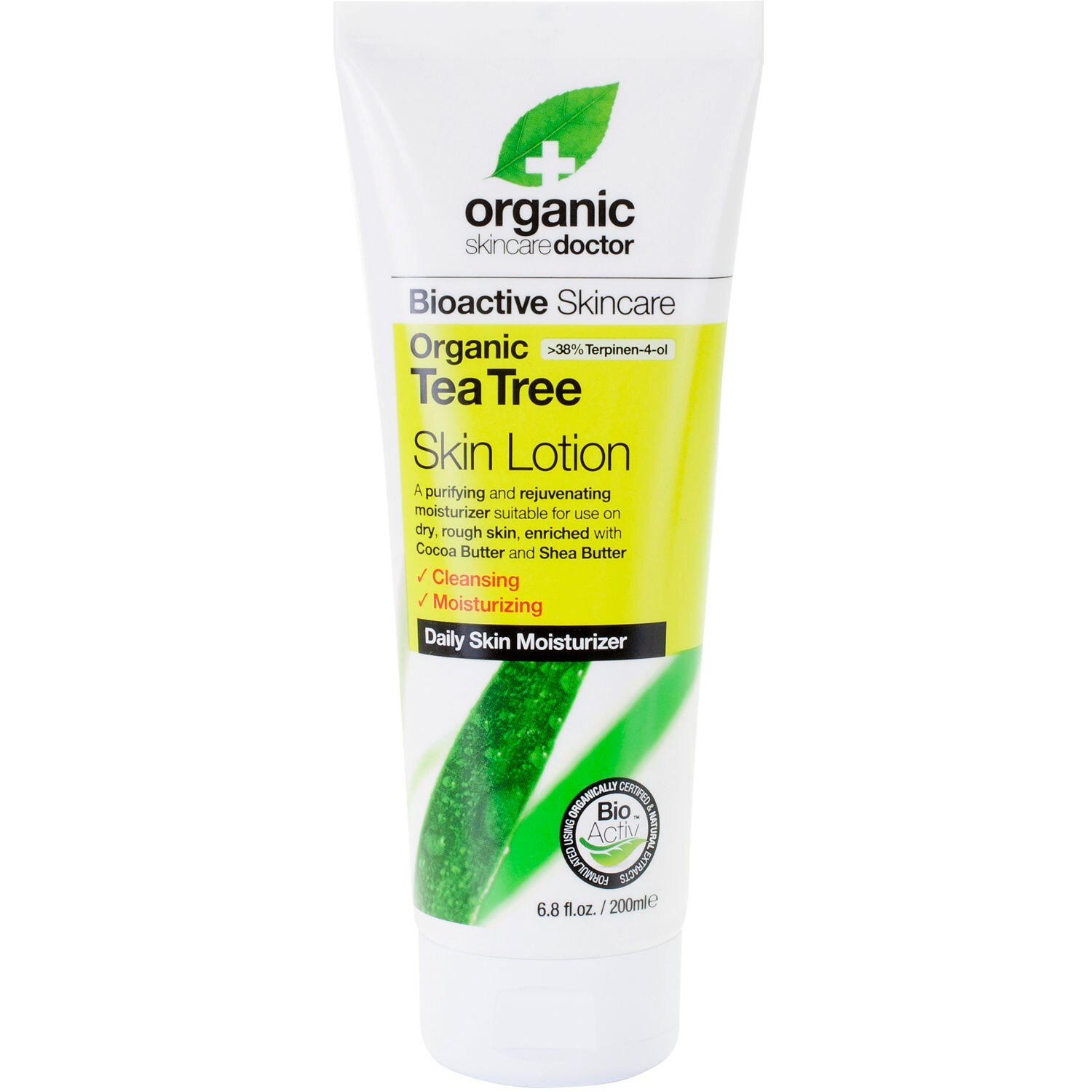 Organic Doctor Tea Tree Skin Lotion, 6.8 OZ image.