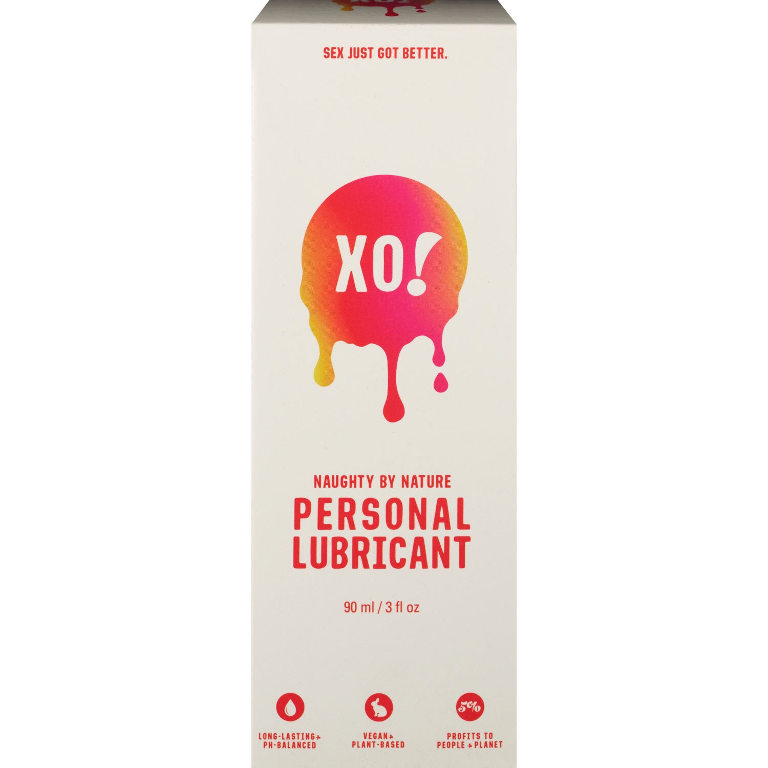 XO! Aloe Based Personal Lubricant, 3 OZ image.