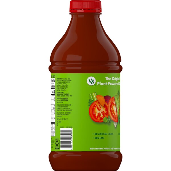 V8 Original 100% Vegetable Juice, 46 fl oz