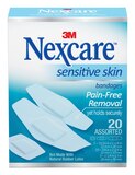 Nexcare Sensitive Skin Bandages, Assorted Sizes, thumbnail image 1 of 4