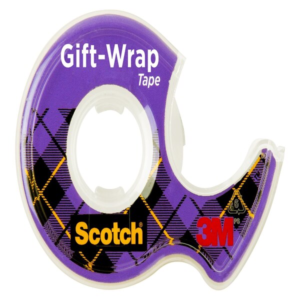 Scotch Gift-Wrap Tape, 3/4 in. x 650 in.
