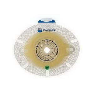 Coloplast SenSura Click Xpro 2-piece Pre-Cut Flat Skin Barrier 5CT image.