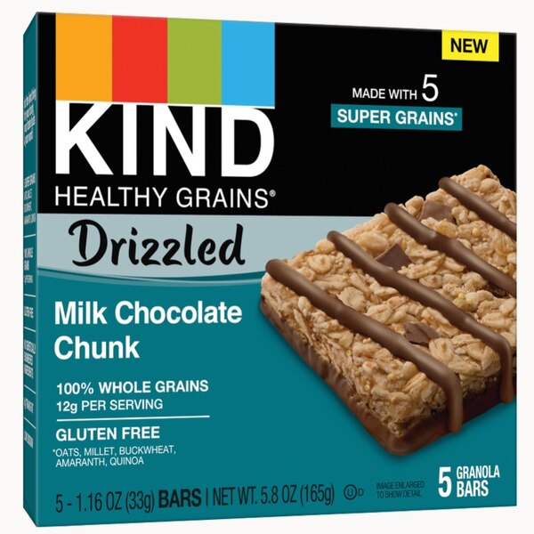 KIND Snacks Granola Bar, Peanut Butter Dark Chocolate, 5ct