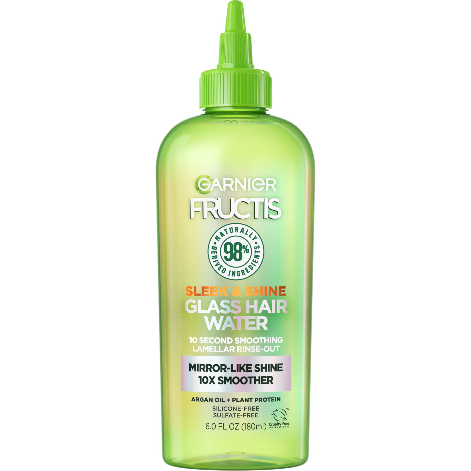 Garnier Fructis Sleek & Shine Glass Hair Water Lamellar Rinse Out, 6 OZ