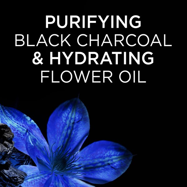 Garnier Whole Blends Black Charcoal and Nigella Flower Oil Rebalancing Shampoo