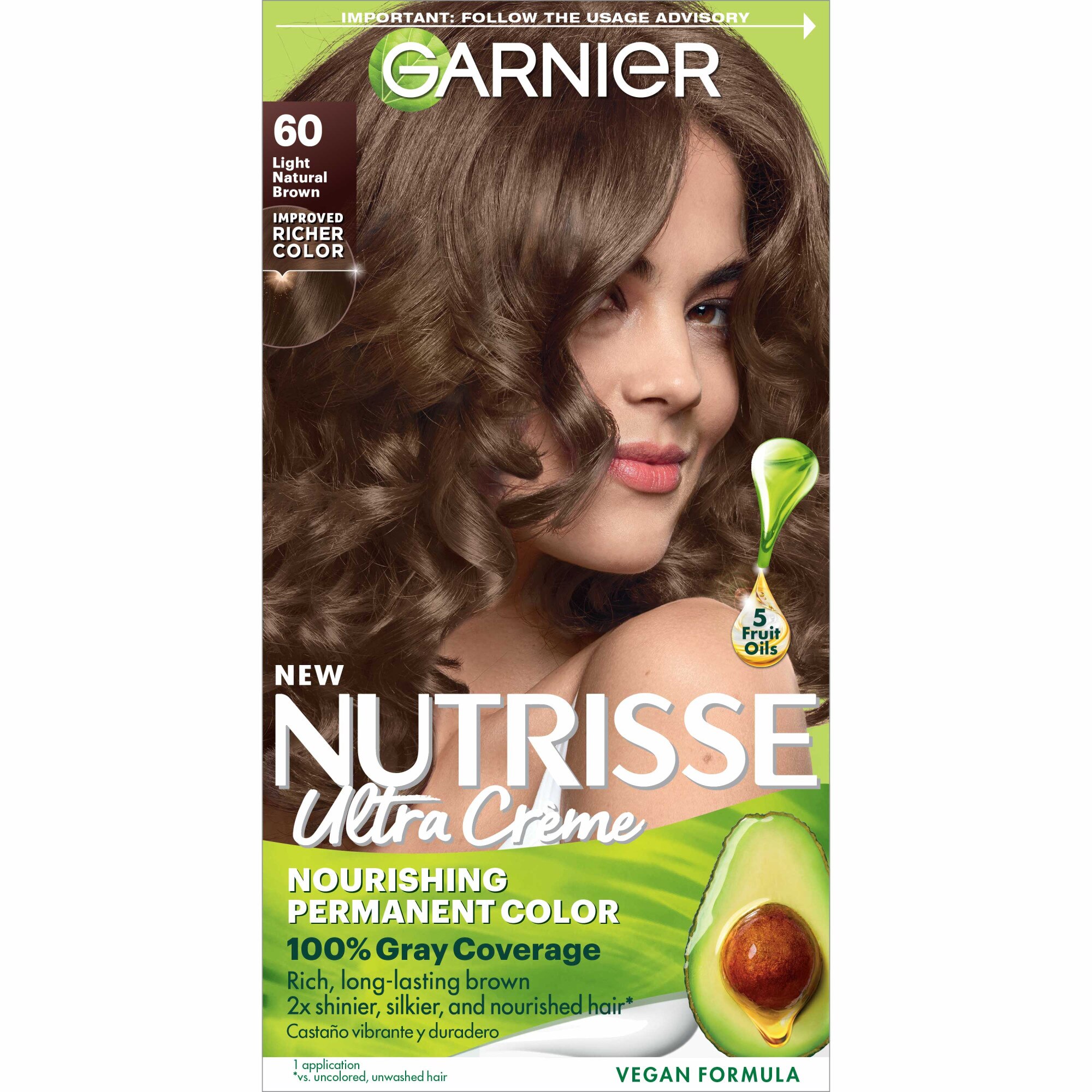 Garnier Nutrisse Nourishing Permanent Hair Color Creme image.