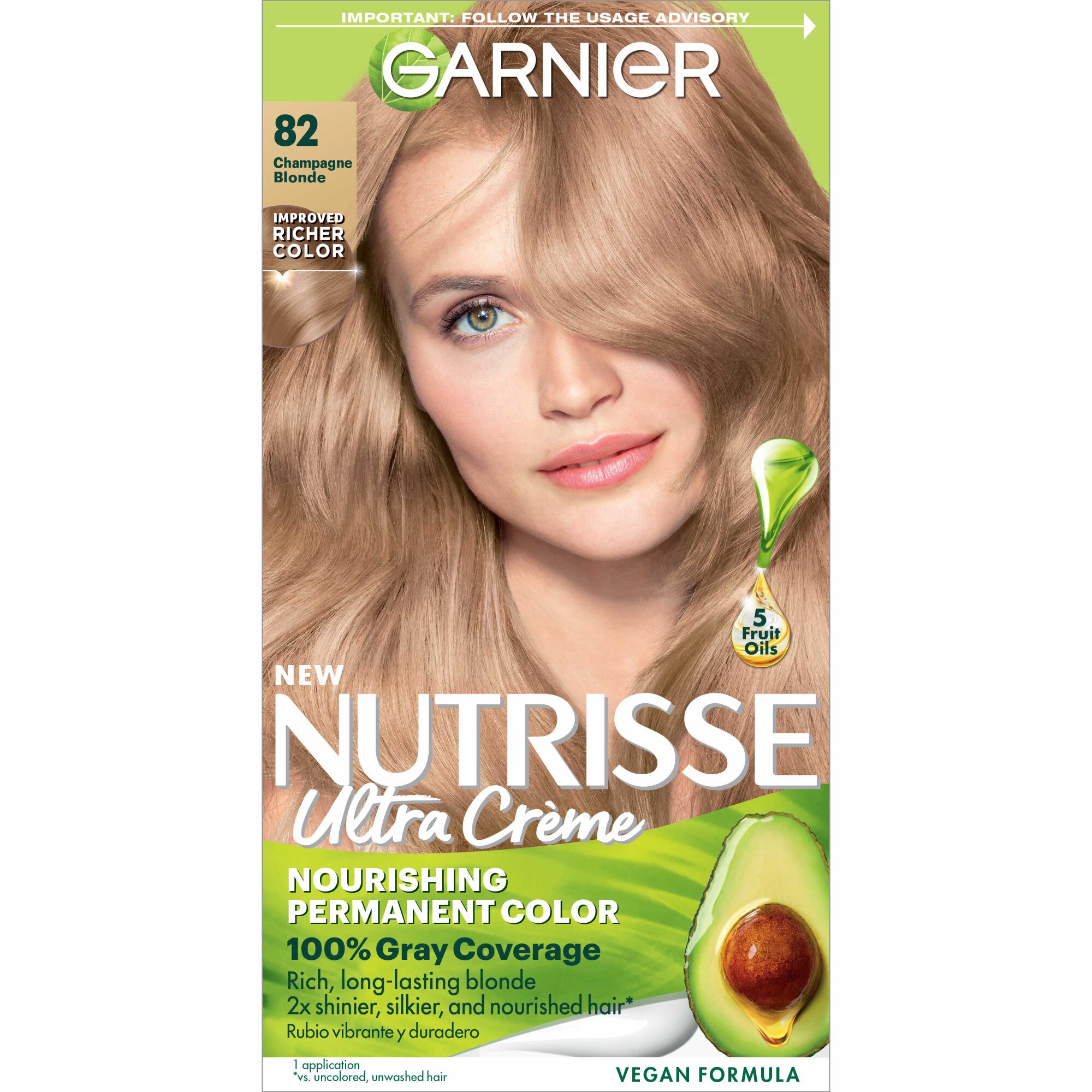 Garnier Nutrisse Nourishing Permanent Hair Color Creme image.