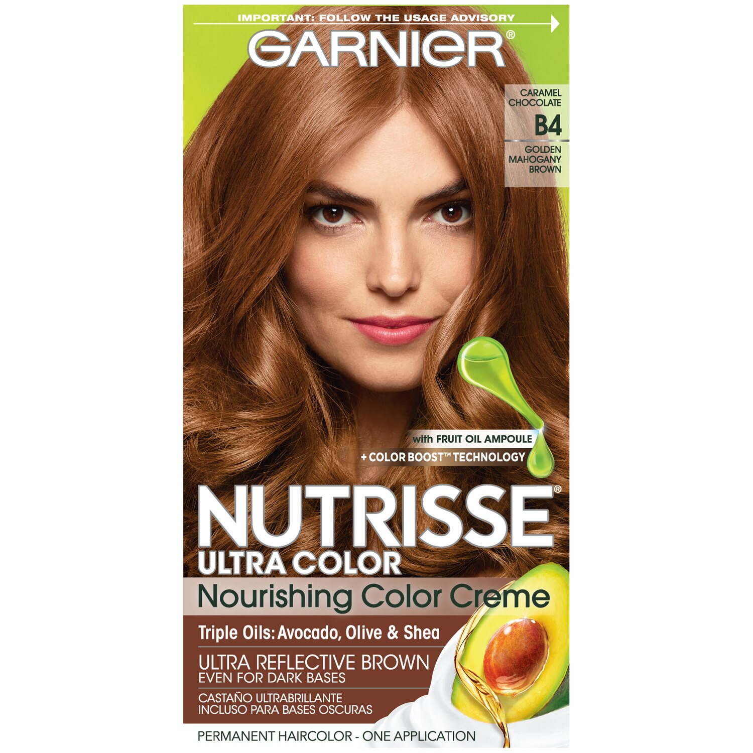 Garnier Nutrisse Ultra Color Nourishing Permanent Hair Color Crème image.