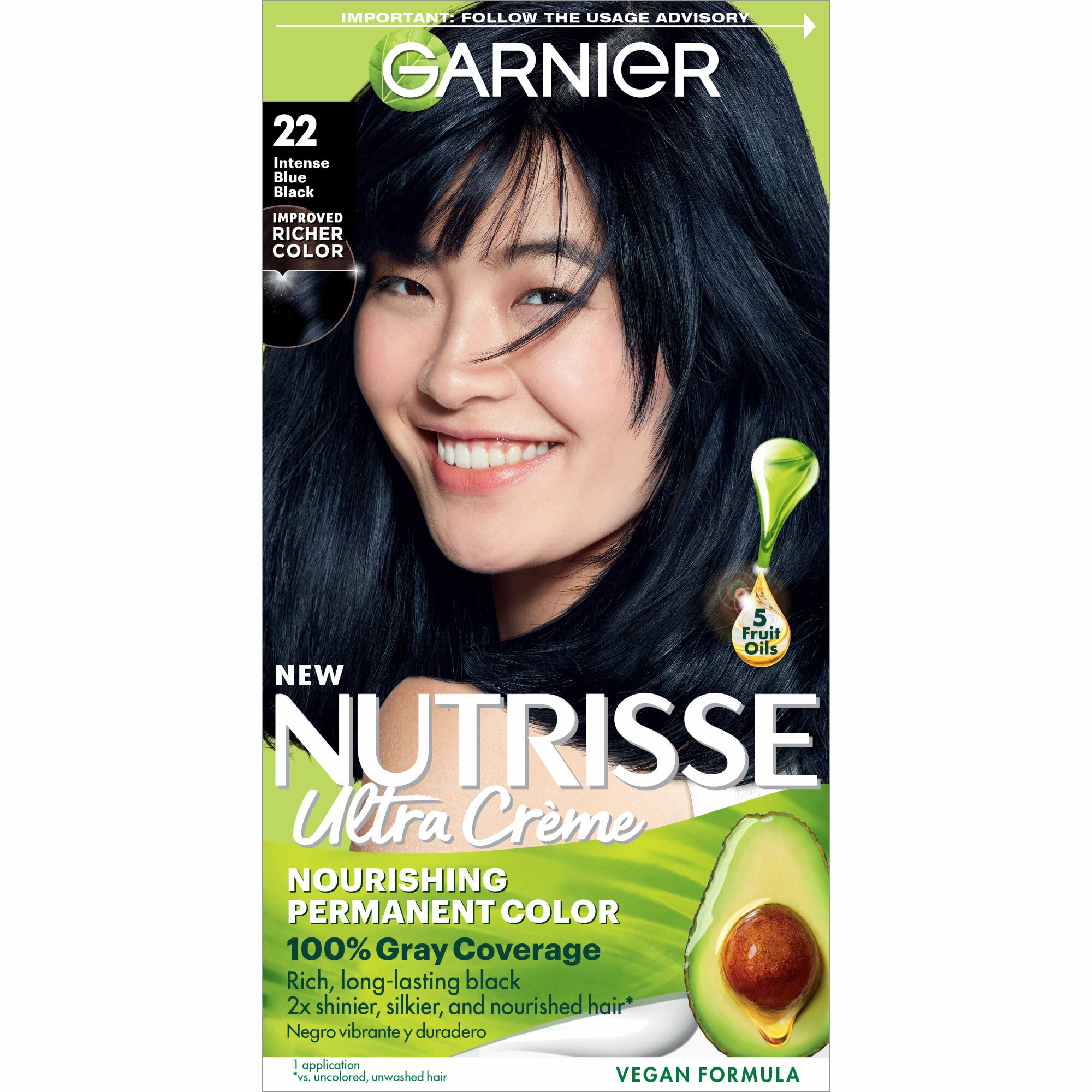 Garnier Nutrisse Nourishing Permanent Hair Color Creme image.