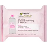 Garnier SkinActive Micellar Waterproof Makeup Remover Wipes, 25/Pack, thumbnail image 1 of 9