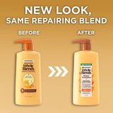 Garnier Whole Blends Repairing Conditioner Honey Treasures, For Damaged Hair, 26.6 OZ, thumbnail image 4 of 9