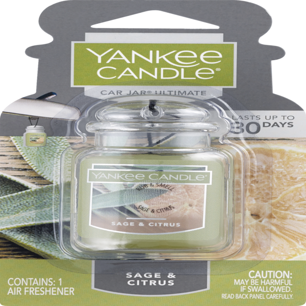 Yankee Candle Sage & Citrus Car Jar Ultimate Air Freshener