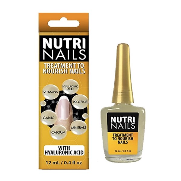 NUTRI NAILS Nourishing Treatment With Hyaluronic Acid Nail Polish, 0.4 OZ