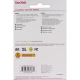 SanDisk 32GB MicroSDHC Card with Adapter, thumbnail image 3 of 3