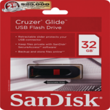 SanDisk Cruzer Glide USB Flash Drive, thumbnail image 1 of 2