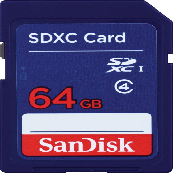 Sandisk SDXC Card, 64 GB