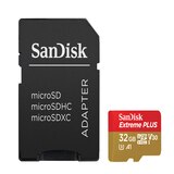 SanDisk Extreme PLUS microSD UHS-I Card with Adapter, thumbnail image 2 of 3