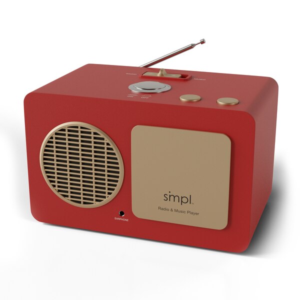 SiMPL touchPLAYER. The One-Touch Radio & Music Entertainment Center