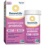 Renew Life Probiotics Women's Care, 25 Billion CFU, 50 CT, thumbnail image 1 of 9