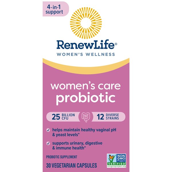 Renew Life Probiotics Women's Care, 25 Billion CFU, 30 CT