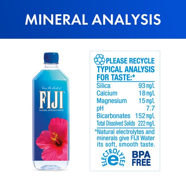 FIJI Natural Artesian Water, 33.8 fl oz