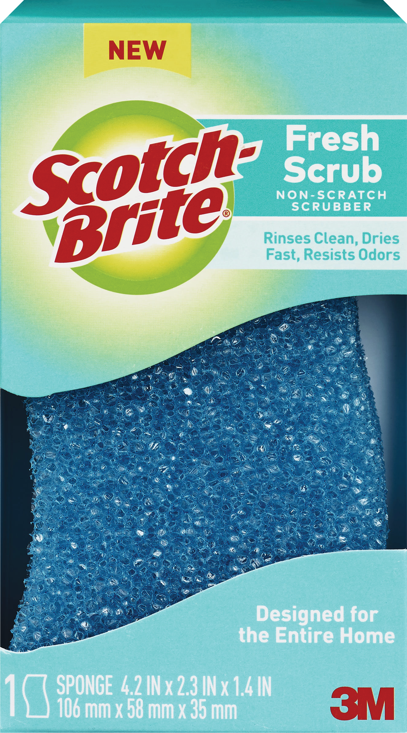 Scotch-Brite Scrub Fresh Scrubber Sponge