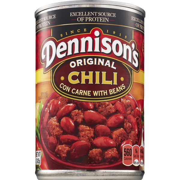 Dennison's Original Chili con Carne with Beans, Can, 15 oz