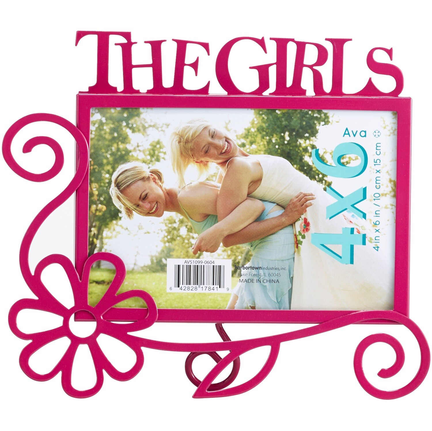 Harbortown Ava The Girls 4x6 Picture Frame image.