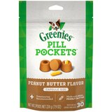 Greenies Pill Pockets Capsule Size Natural Dog Treats with Real Peanut Butter, thumbnail image 1 of 6