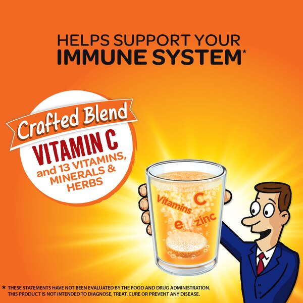 Airborne Vitamin C and Immune Support Supplement