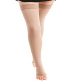Gabrialla Open Toe Compression Thigh Highs, thumbnail image 2 of 4