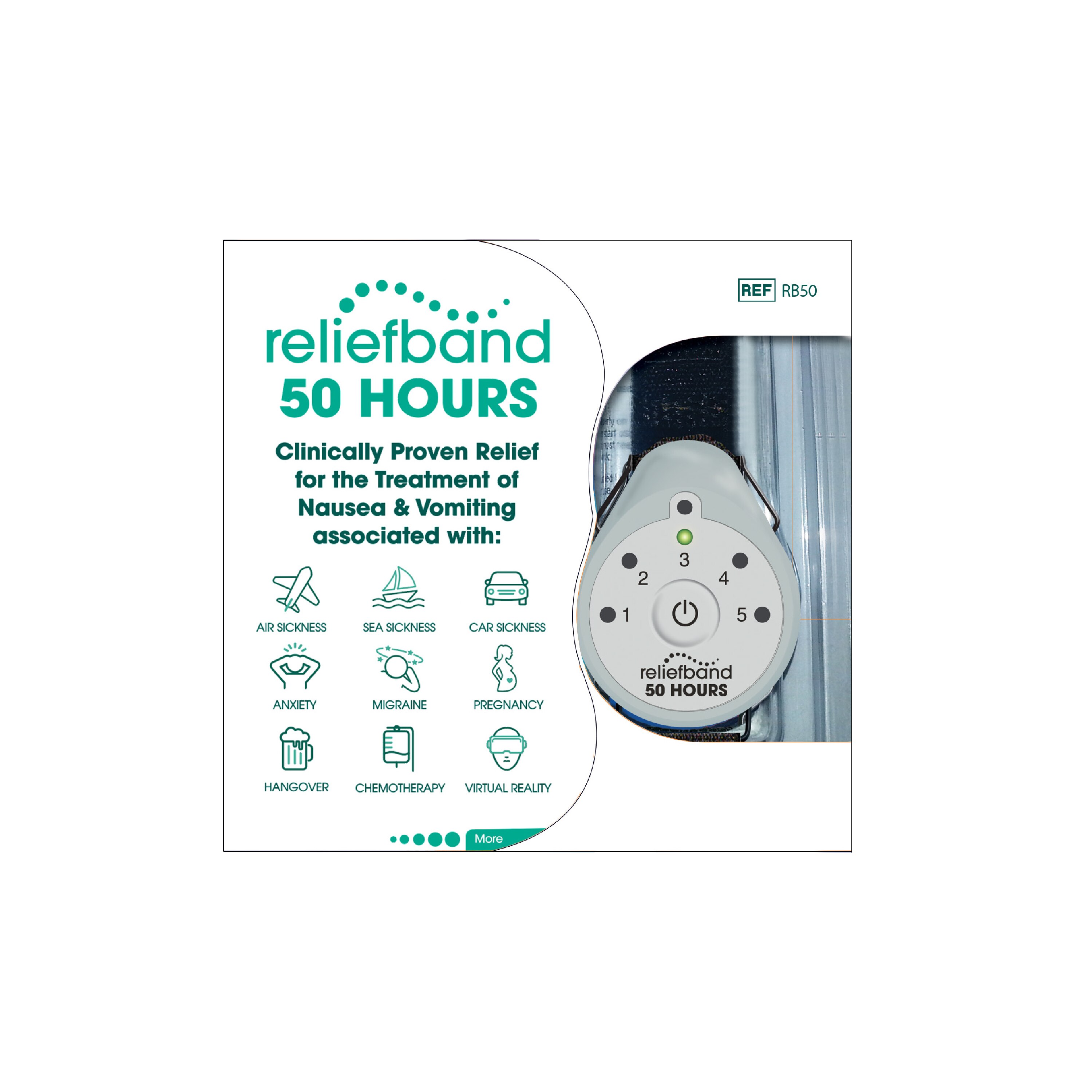 Reliefband, 50 Hours image.