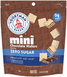 Voortman Zero Sugar Mini Wafers, Chocolate, 6.5 oz, thumbnail image 1 of 2