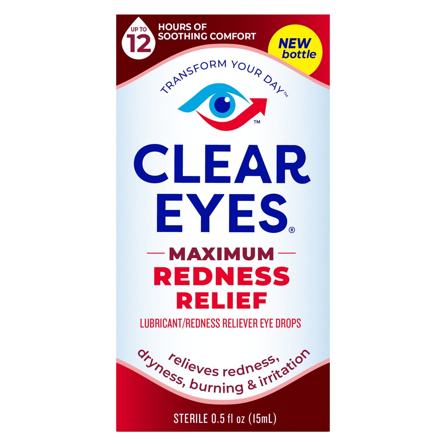 Clear Eyes Maximum Redness Relief Eye Drops image.