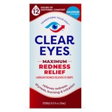 Clear Eyes Maximum Redness Relief Eye Drops, thumbnail image 1 of 8