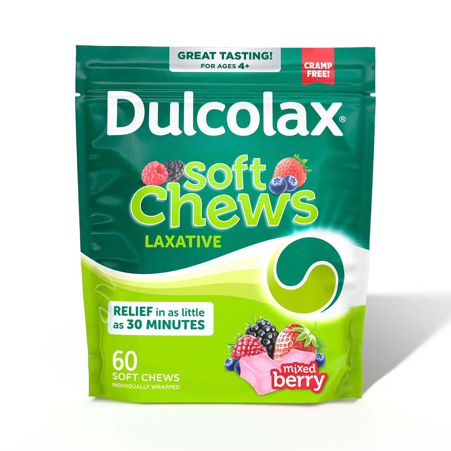 Dulcolax Soft Chews Laxative Constipation Relief, 60 CT image.