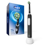 Oral-B Pro 1000 Rechargeable Electric Toothbrush with CrossAction Brush Head, Black, thumbnail image 1 of 9