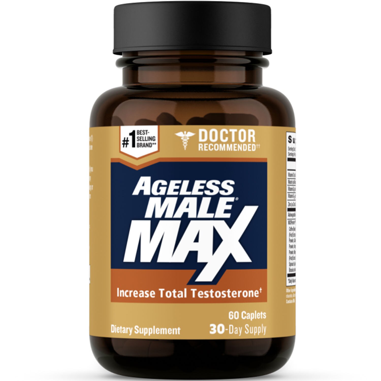 Ageless Male Max Dietary Supplement, 60CT