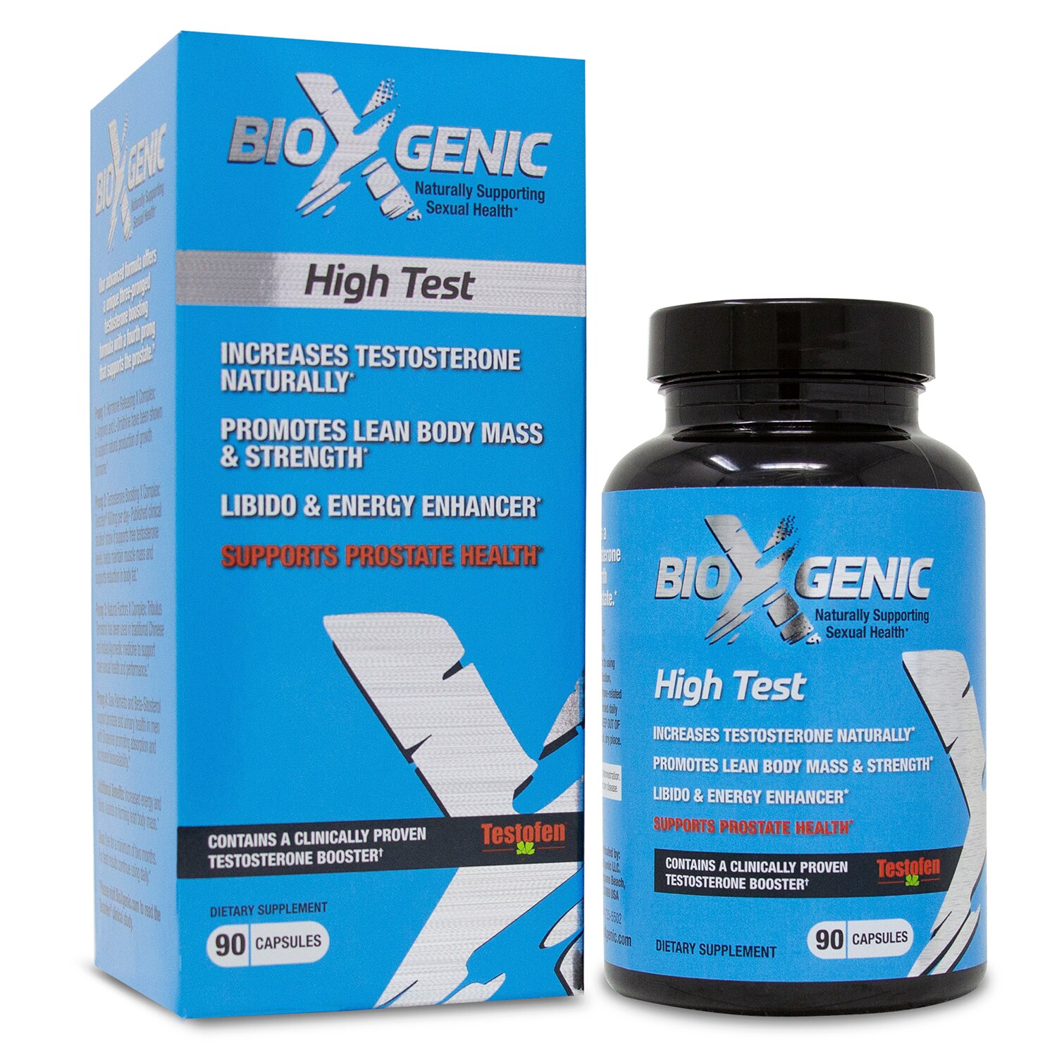 Bioxgenic Daily Supplement High Test Testosterone Booster Capsules