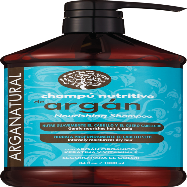 Champu Nutritive de Argan Nourishing Shampoo, 34 OZ
