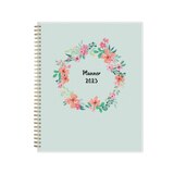 Blue Sky 2023 Tabbed Weekly and Monthly Planner, 8.5 in. x 11 in., Laurel, thumbnail image 1 of 5
